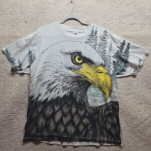 Vintage 90s Eagle OVP Delta T shirt Men size XL Single Stitch Y2K / Retro / Rare